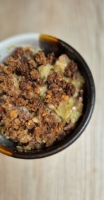 Crumble Ginger Pom'Rhub 